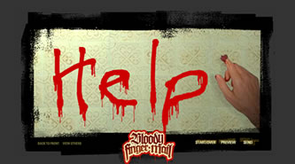 Bloody Finger Mail